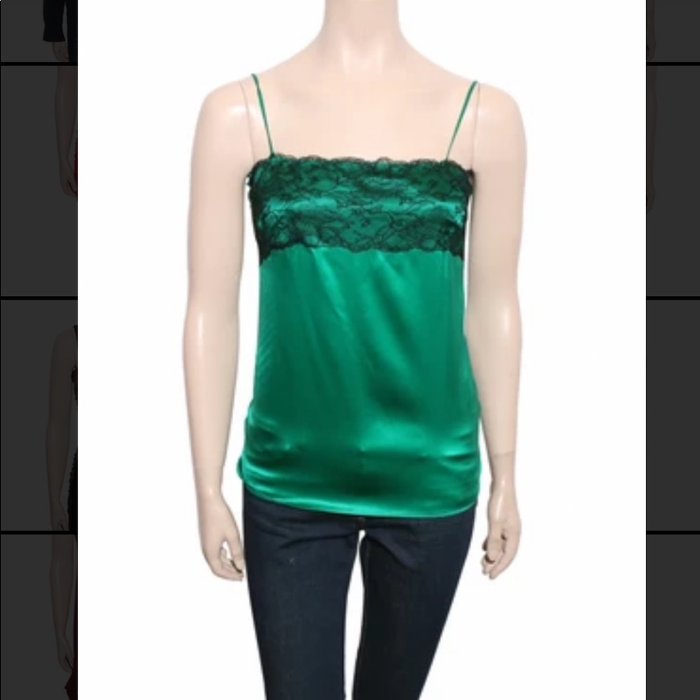 DOLCE & GABBANA Lace Trimmed Cami